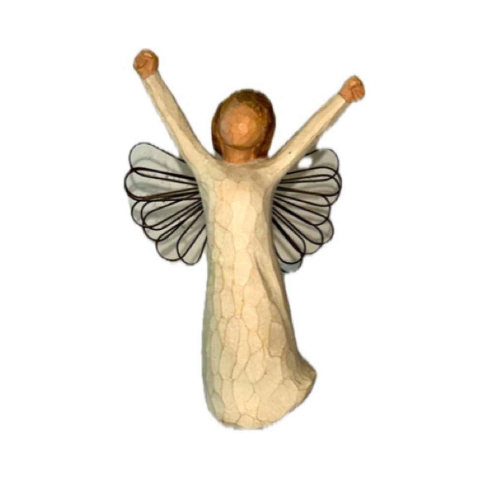 Willow Tree Figurine 2000 Demdaco Susan Lordi COURAGE Winged Angel